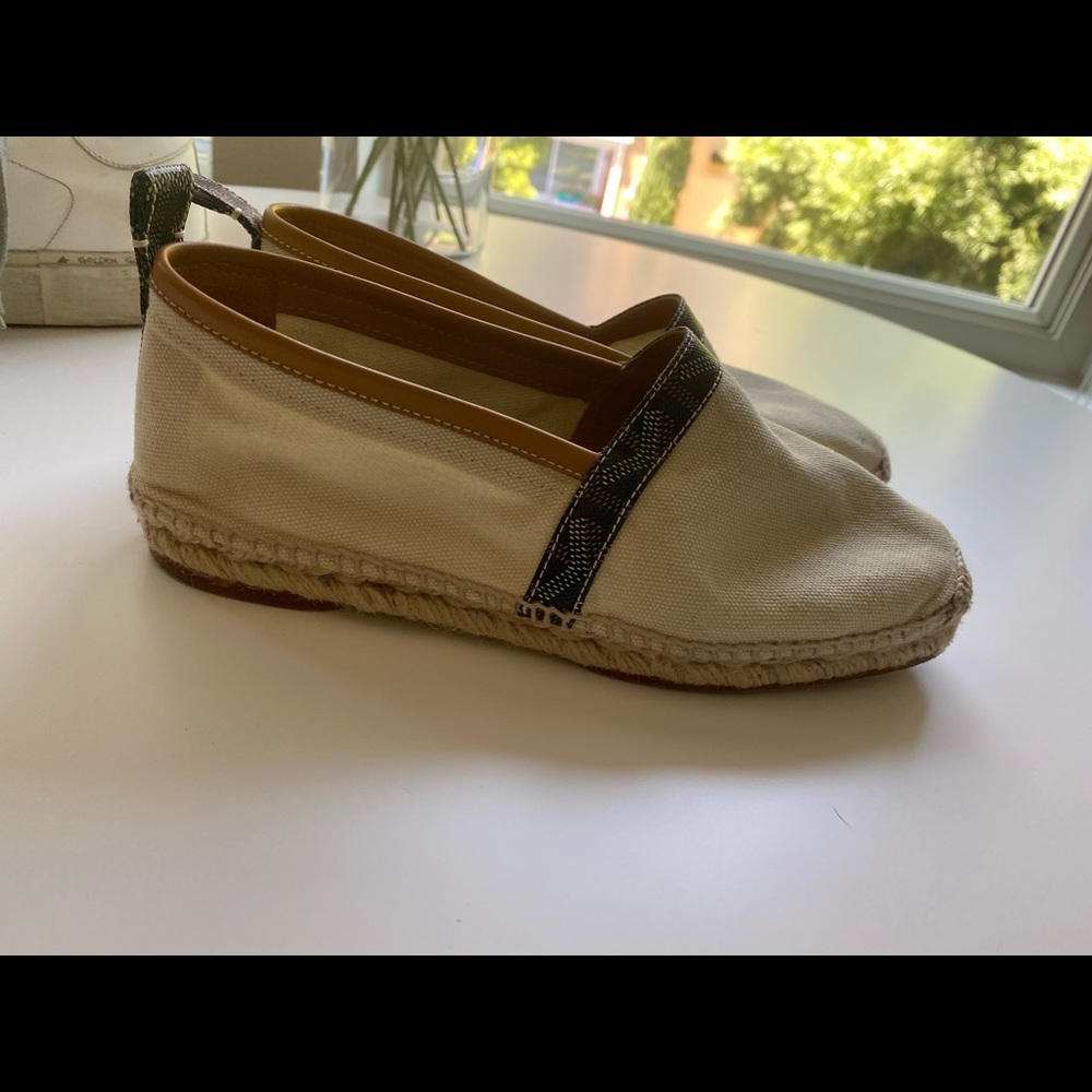 Authentic Goyard Espadrilles size 37